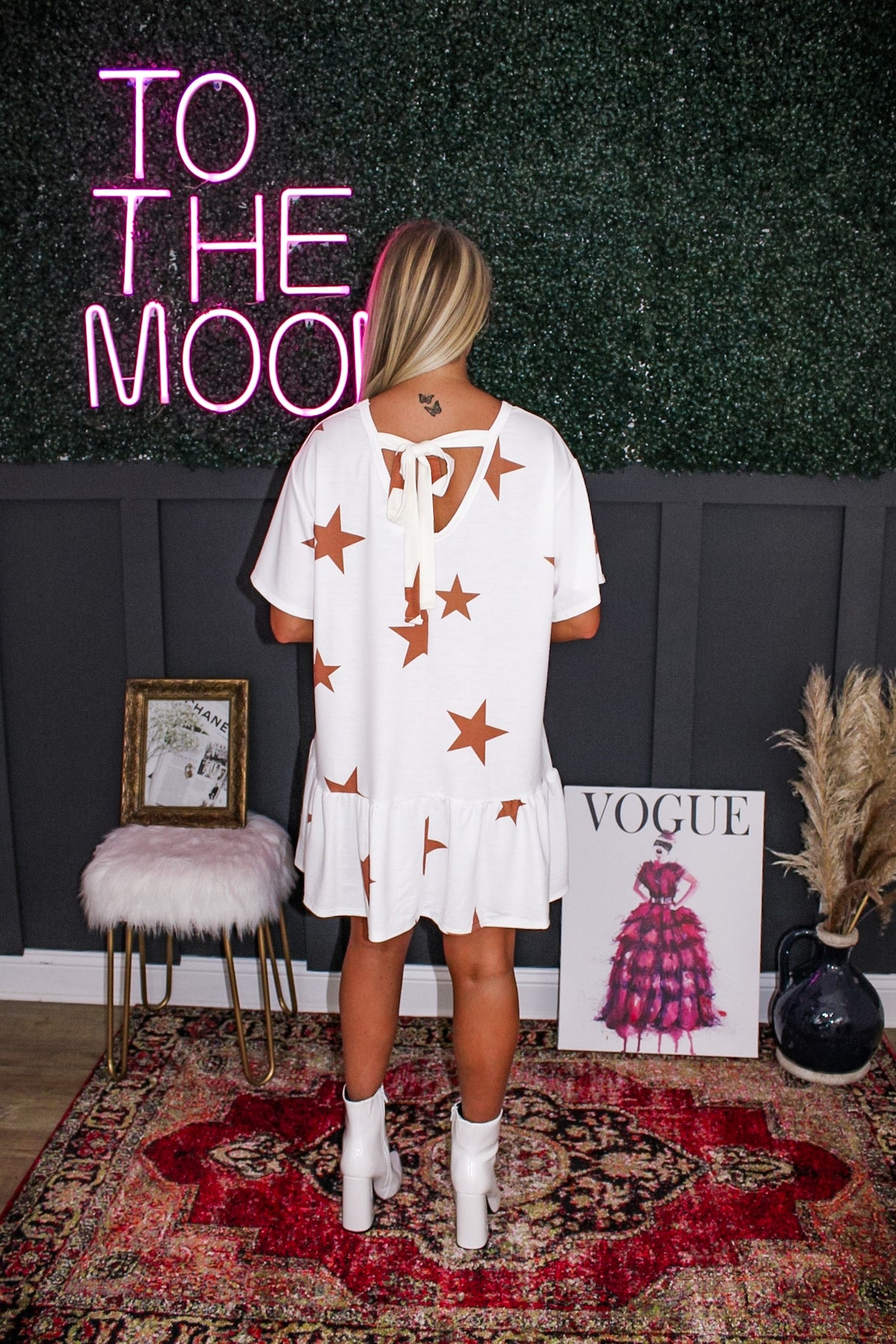 Falling Star Dress mosaic moon boutique Falling Star Dress mosaic moon boutique